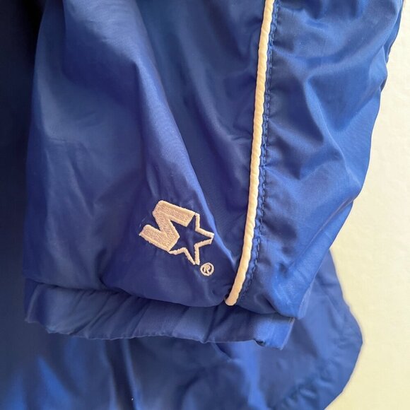 Vintage 90s UCLA BRUINS‎ PUFFER Starter Jacket Size XL Blue Gold Rare - Picture 8 of 12